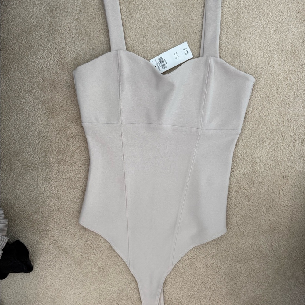 Abercrombie & Fitch Cream Bodysuit